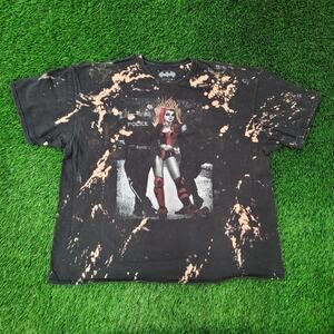 Harley-Quinn Villain Gotham Shirt Womens 3XL 27x28 Bleached